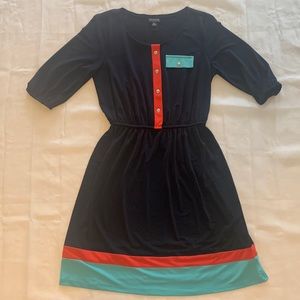 Enfocus Studio mini dress size: 6 color: Navy blue